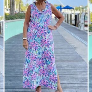Lulu-B Relaxing Colorful Maxi Dress